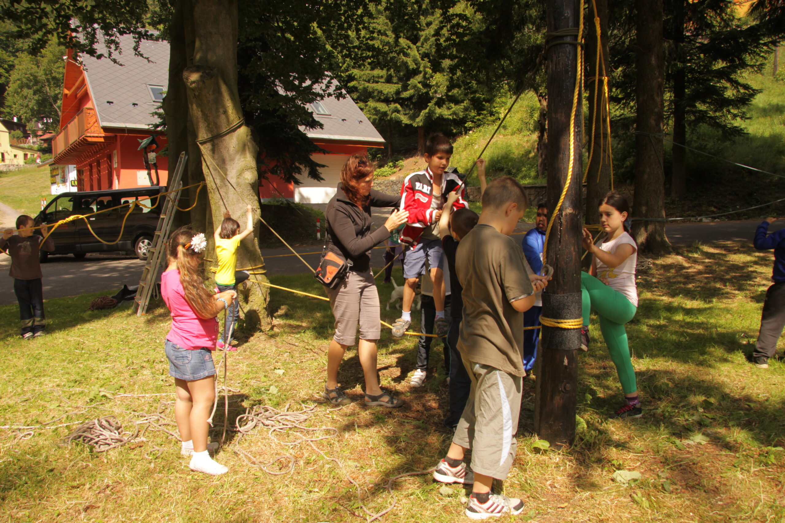 Školy a školky v přírodě